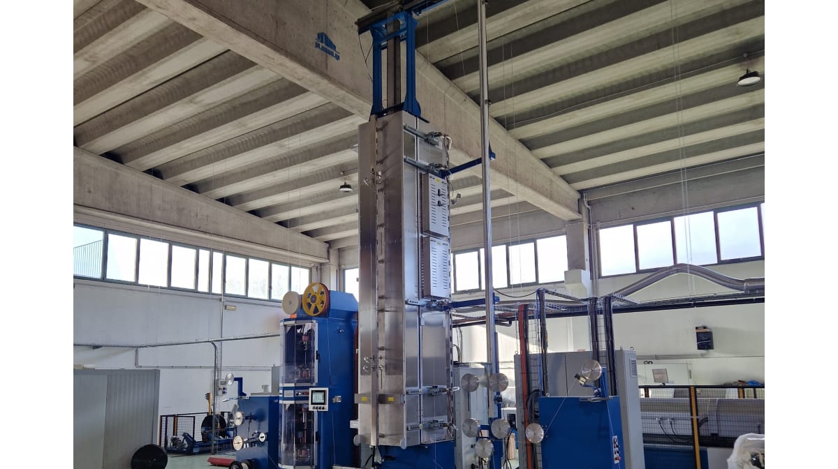 WTM vertical cable sintering ovens with dual technology