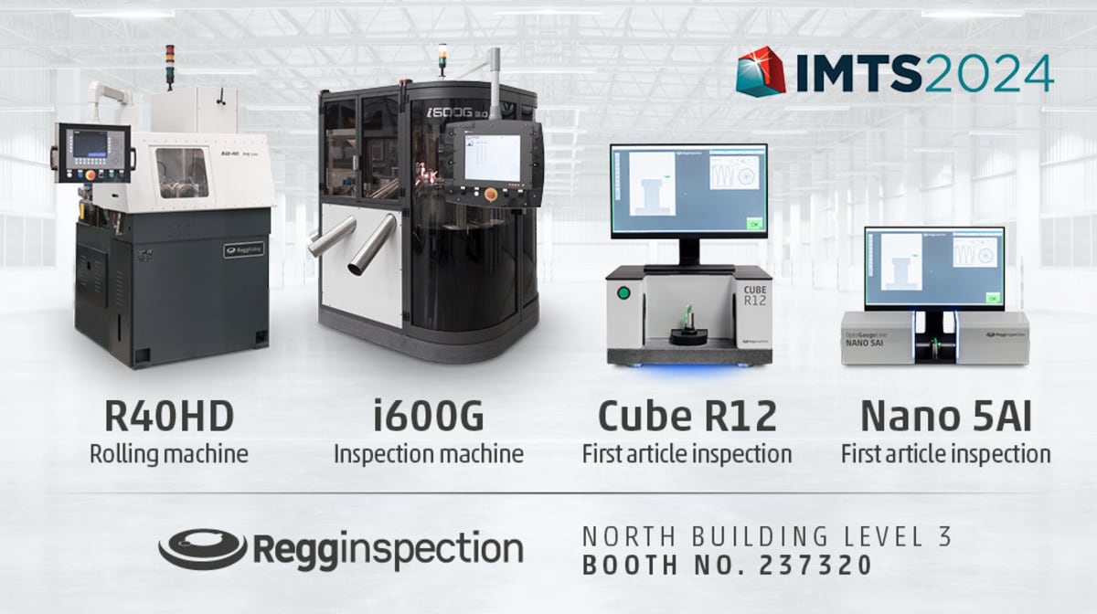 Guess what? REGG Inspection renews its presence at IMTS 2024