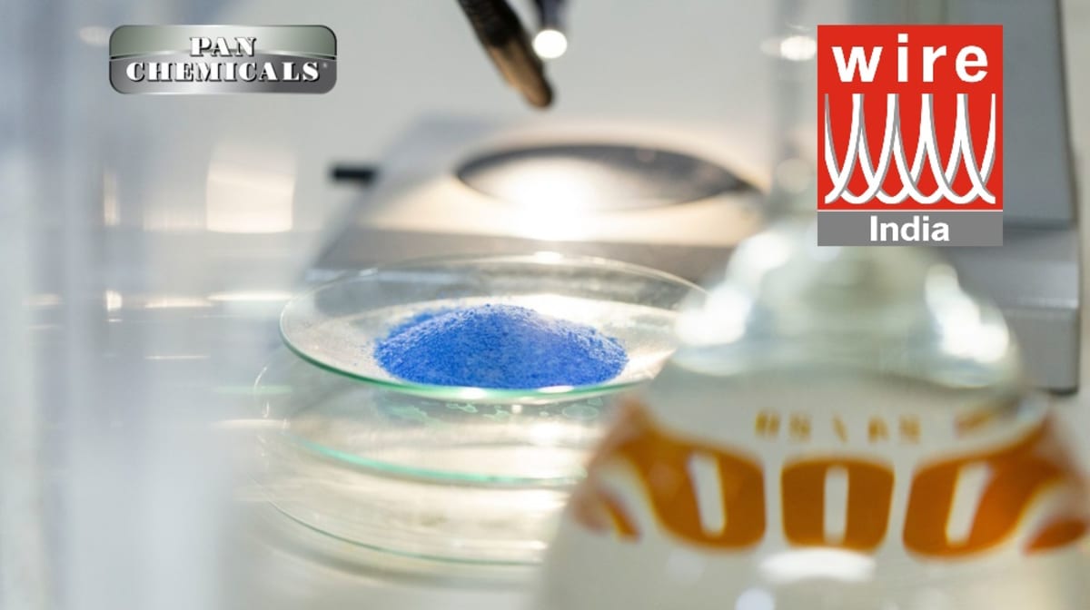 Lubricants and coatings: Pan Chemicals presents latest innovations at wire China and wire India