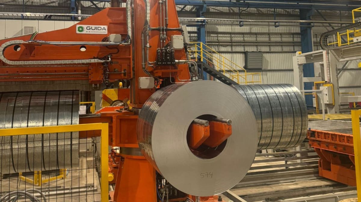 Neue Längsteilanlage von Guida Impianti für Hochleistungs-Coil-Verarbeitung