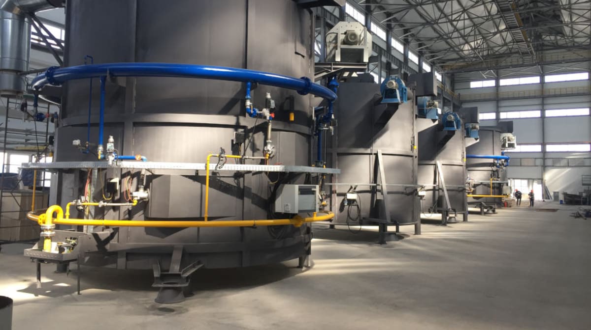 Batch annealers for wires: pit and bell furnaces