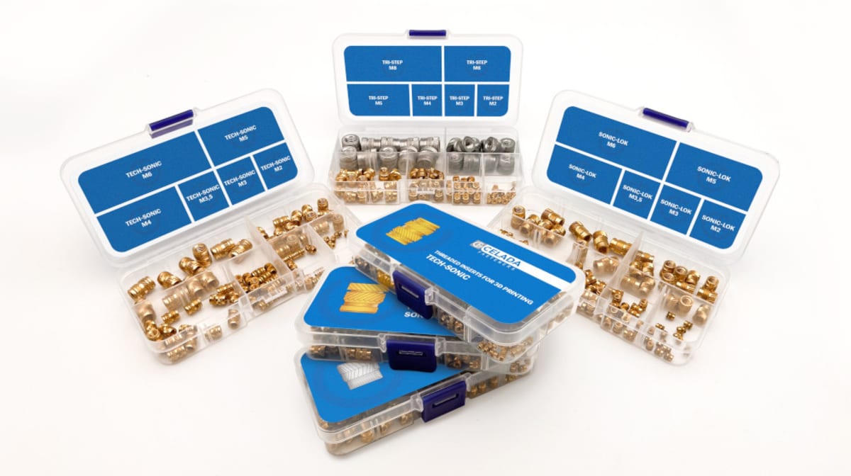 PSM CELADA Fasteners: new inserts for plastics range dedicated to 3D printing