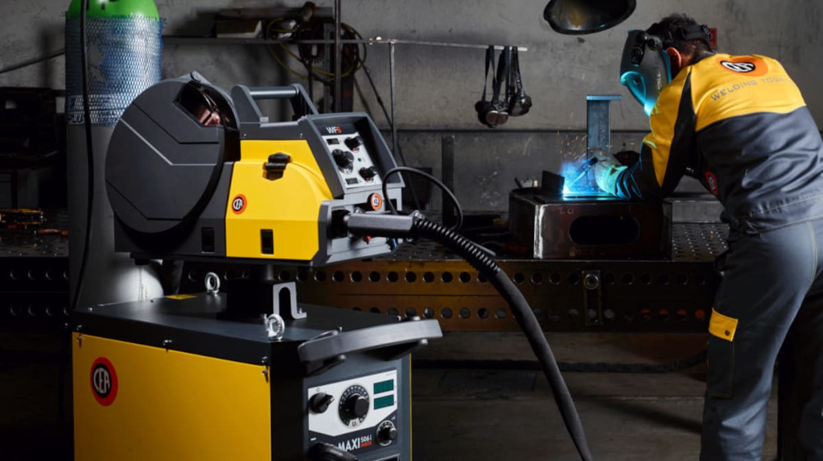 MAXI i by CEA: energy efficiency and ease of use in MIG-MAG welding