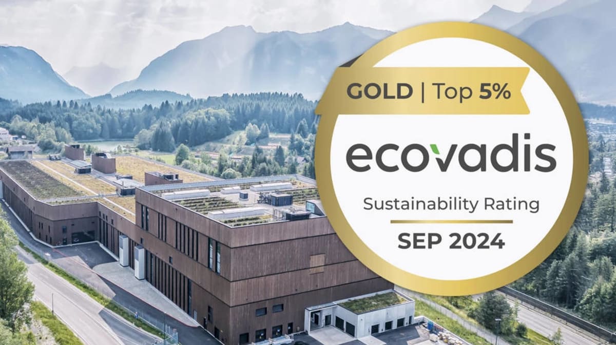 CERATIZIT achieves gold rating from EcoVadis