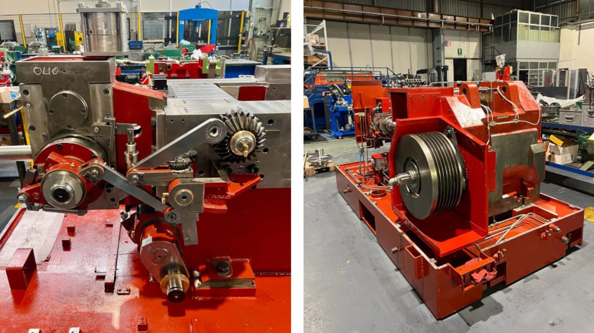 Complete overhaul of a cold-forming machine for fasteners: a Tecnopress success story