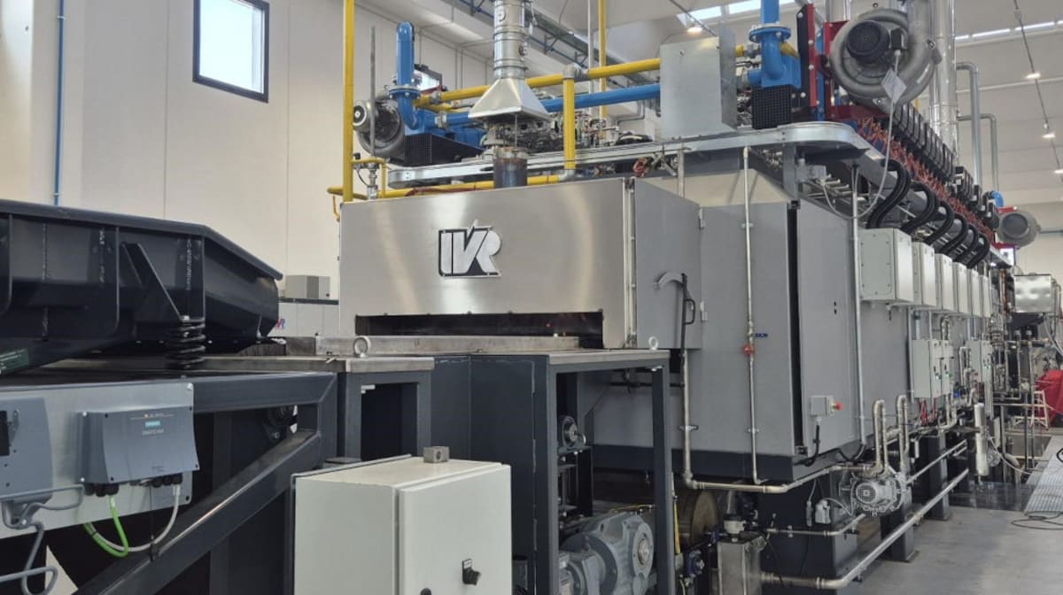 IVR presents its new heat treatment line at Fastener Fair Global in Stuttgart