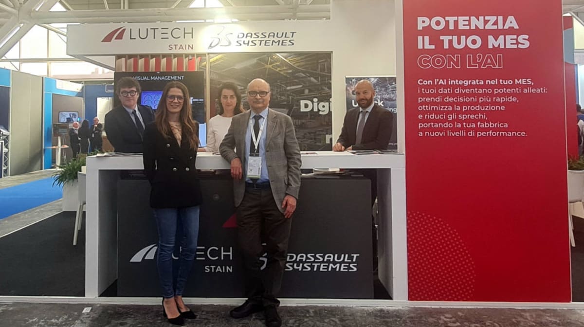 Lutech Stain porta l’AI nel MES a MECSPE 2025