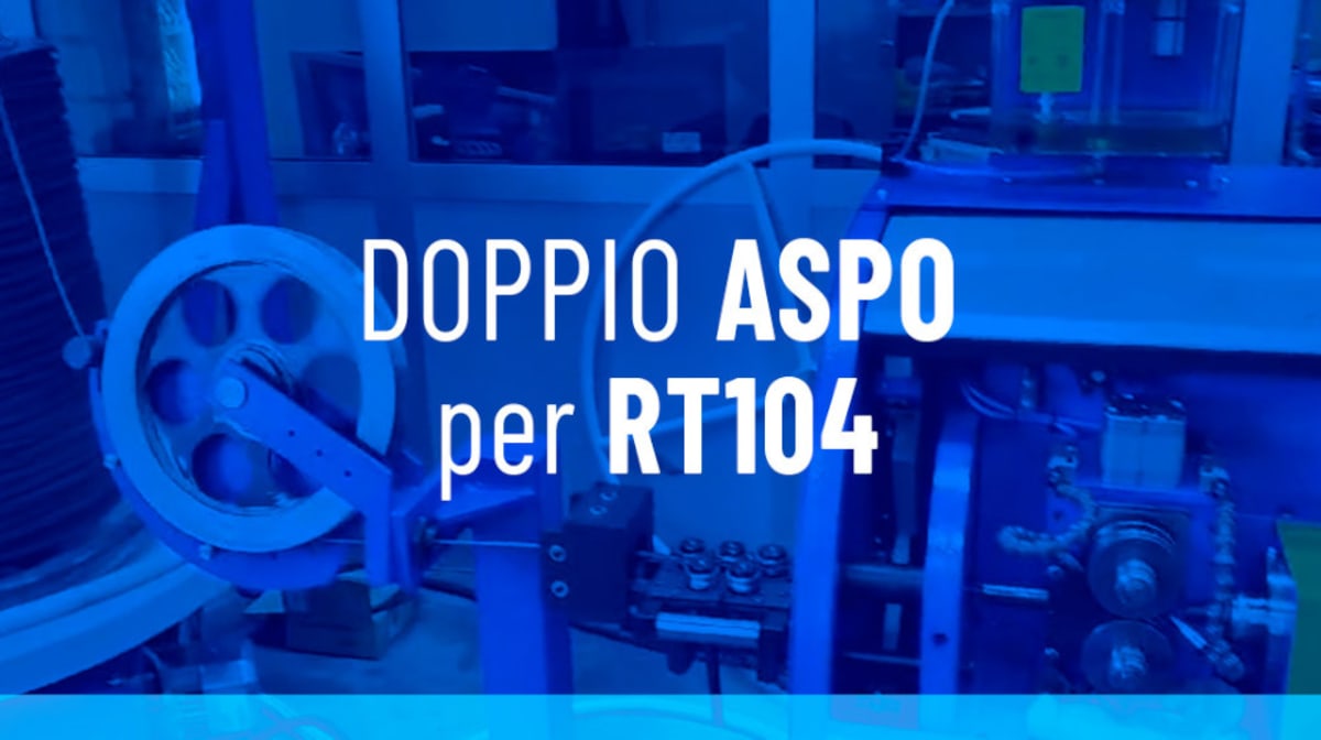 Scopri RT104 con aspo a doppia funzionalità di Milani Machinery
