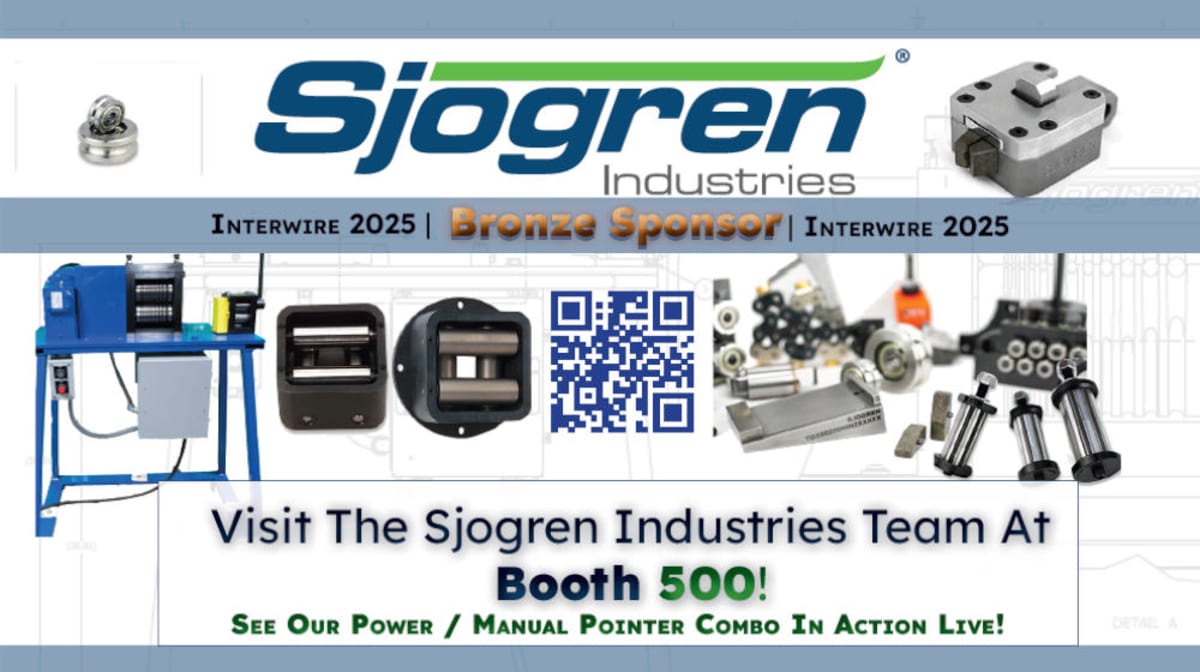 Explore the new Sjogren Industries website and product innovations at Interwire 2025