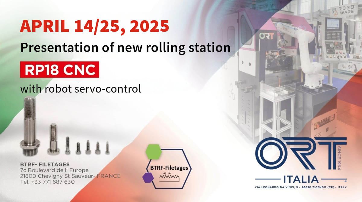 ORT Italia unveils its new robotic rolling station in Dijon, France