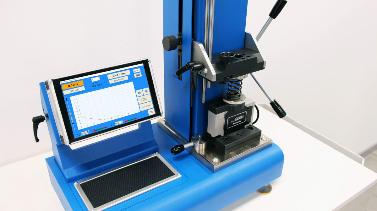 PMA - le dynamomètre manuel pour ressorts de compression et de traction se renouvelle