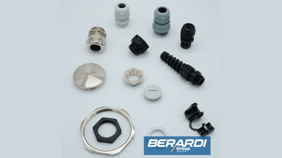 Berardi Group: high-quality cable glands and cable clamps for industrial applications