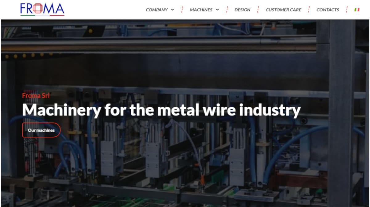 Serving the wire industry: Froma’s new website is online