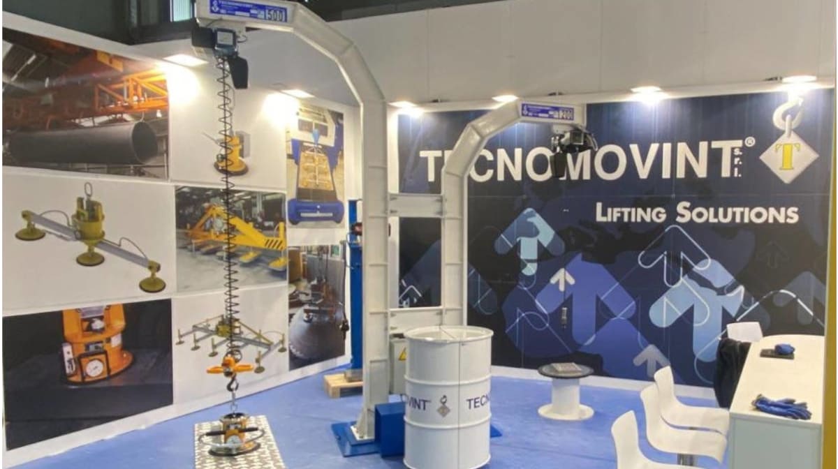 Tecnomovint da Lamiera 2025: focus su soluzioni per il sollevamento a ventosa