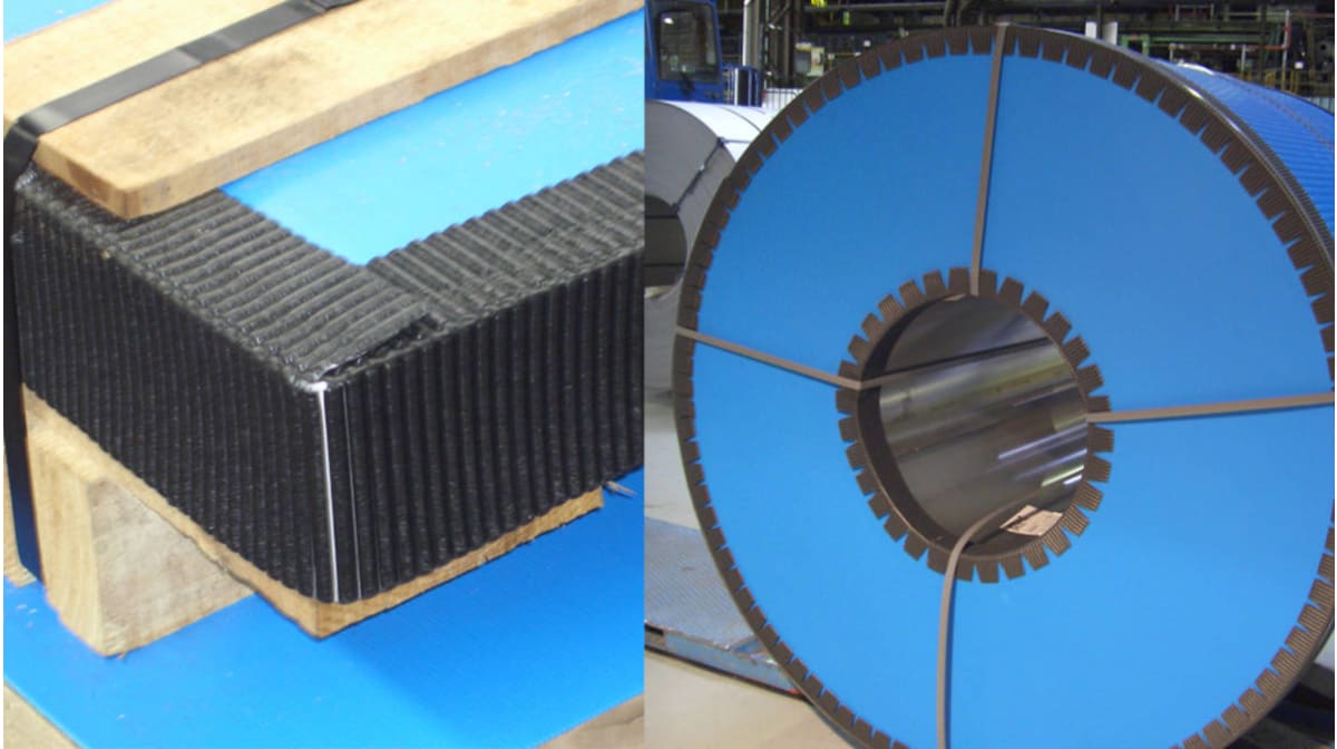 PROPAFIX: the smart edge protector for coils, bars, tubes, and sheets