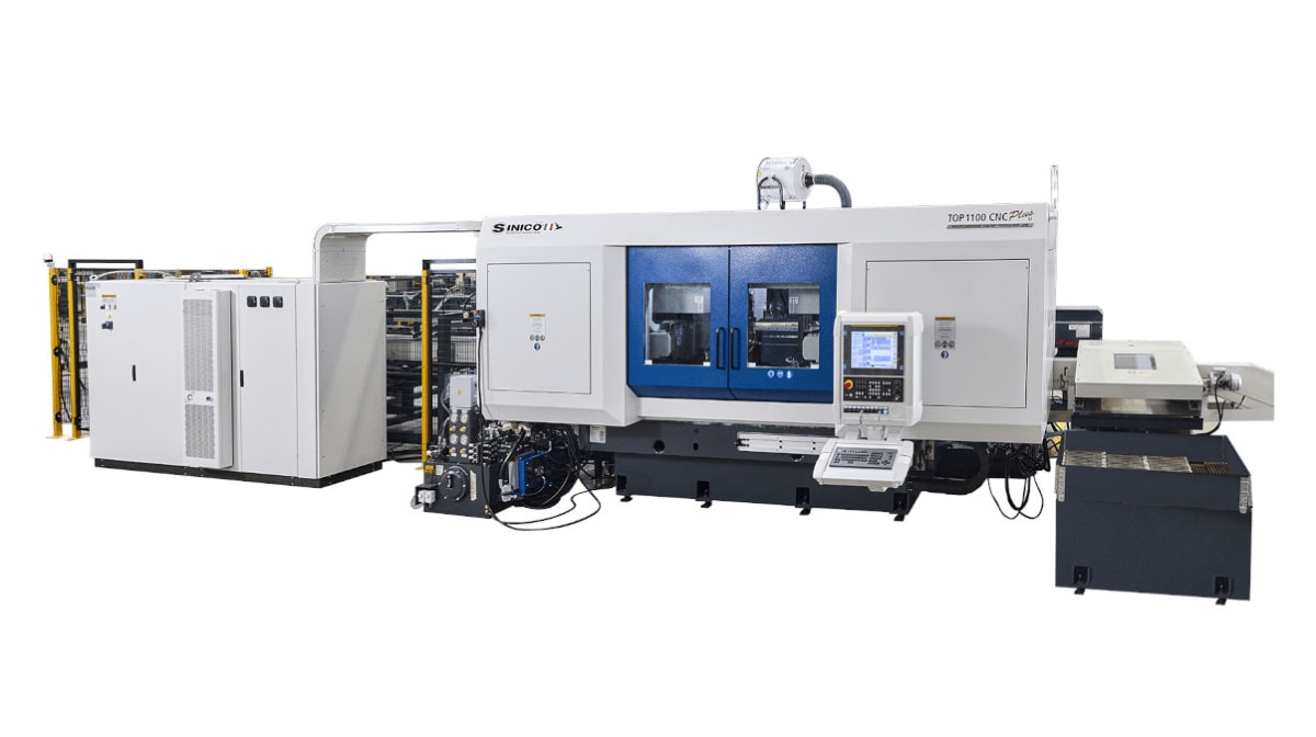 TOP 1100 CNC PLUS SJ: the evolution of automatic machining for conveyor rollers
