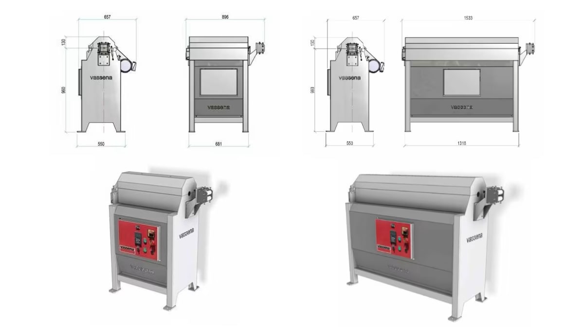 Vassena Filiere’s mechanical wire degreaser for the complete cleaning of drawn wire