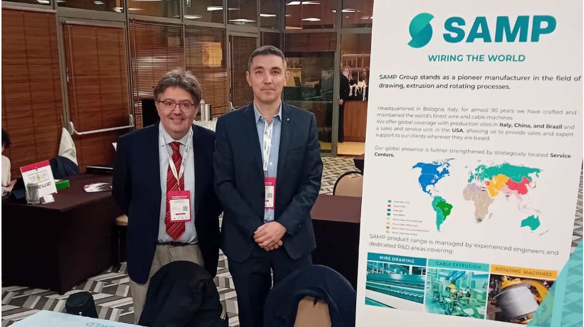 SAMP Group showcases innovation and efficiency at the Wire and Cable Conference in Krakow