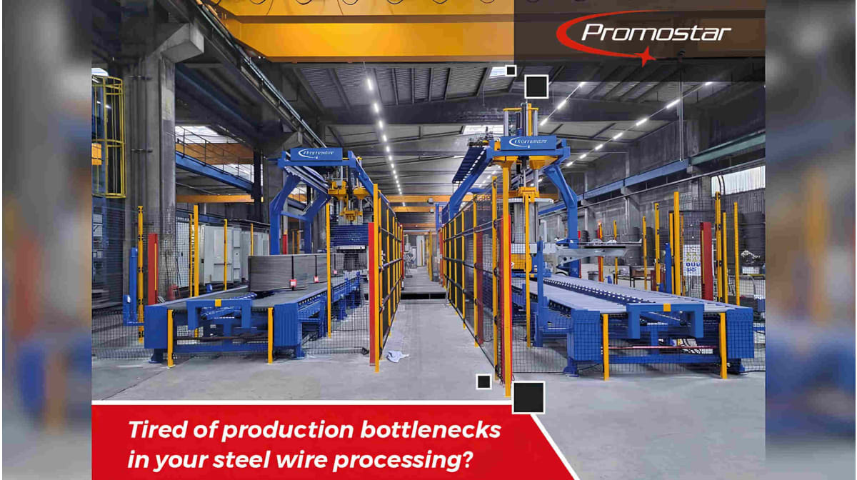 Tired of production bottlenecks in your steel wire processing? 