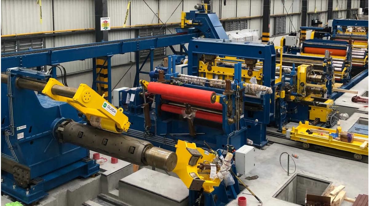 Guida Impianti installs a new slitting line in North America