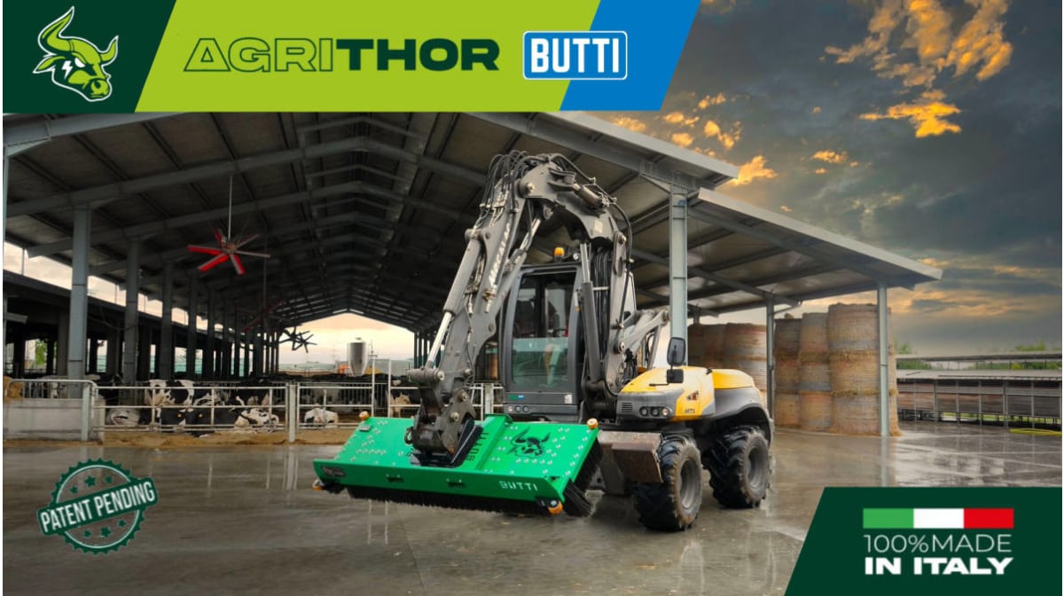 Arriva Agri Thor, la scopa agricola col baffo brevettato