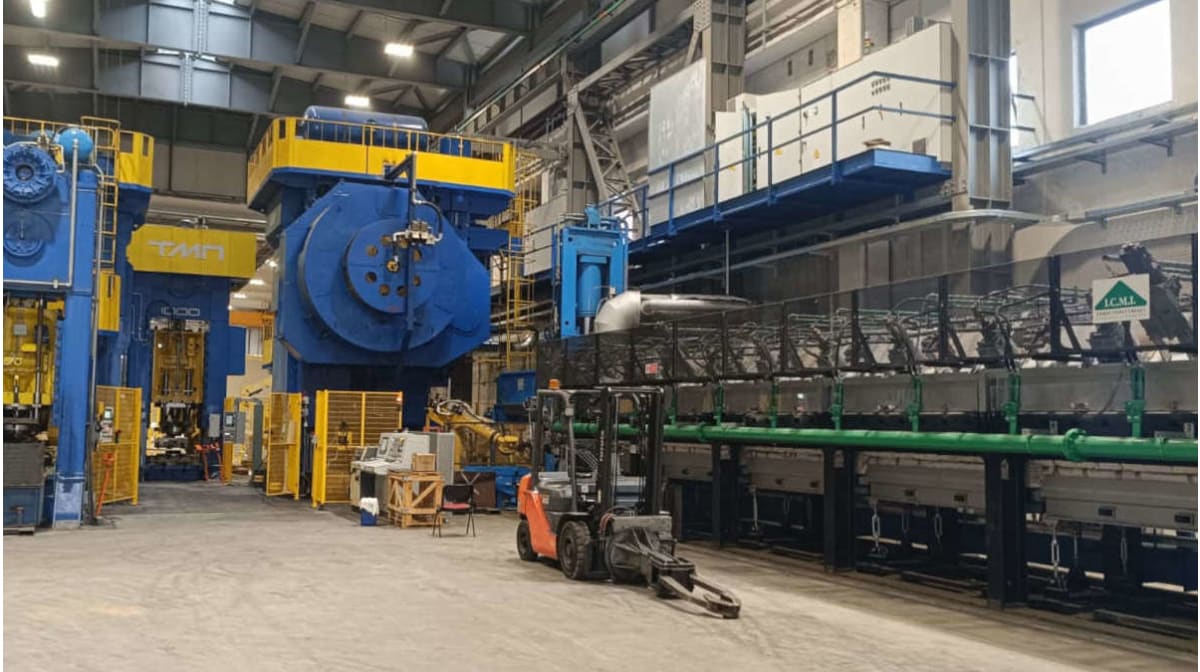 ICMI installa un forno continuo brevettato per billette tonde e quadre