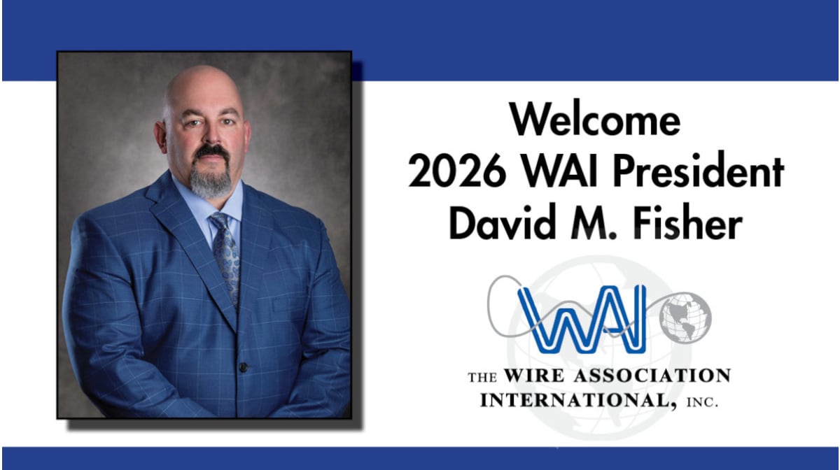 Fisher to lead The Wire Association International in 2026
