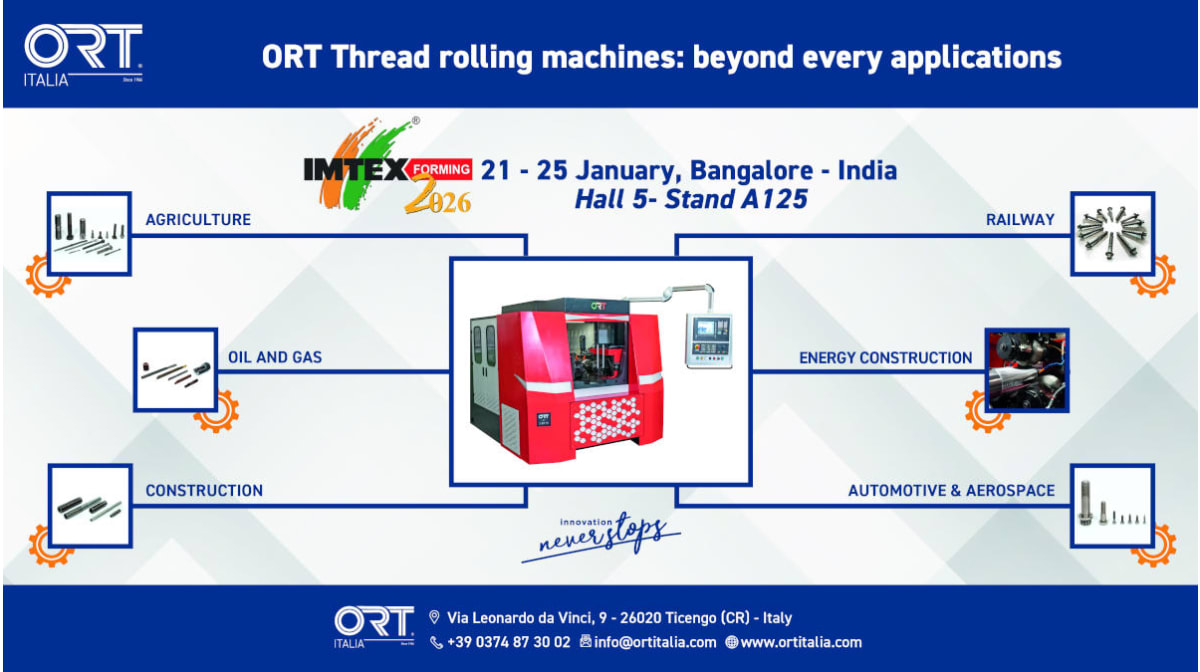 ORT Italia showcases advanced rolling technologies in India
