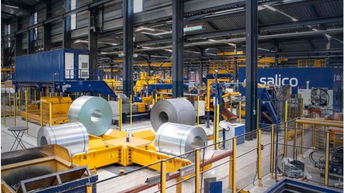 SALICO successfully commissions advanced slitting and packaging line at MCB Steel Service Center