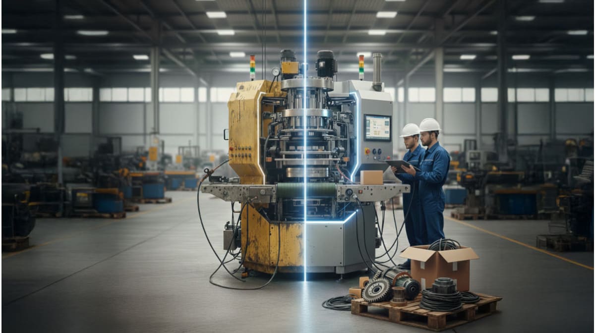 Industrial retrofit with BriaSOFT: giving new life to aging production systems