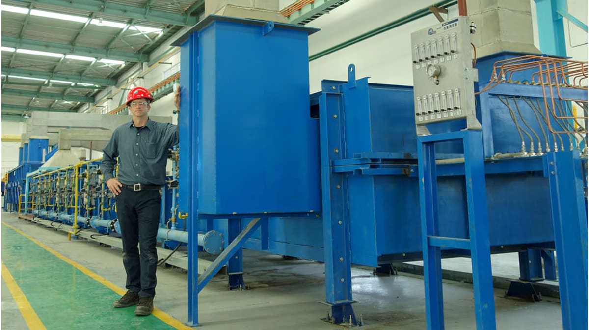 QED to deliver custom muffle tube furnace for spring wire processing in China 