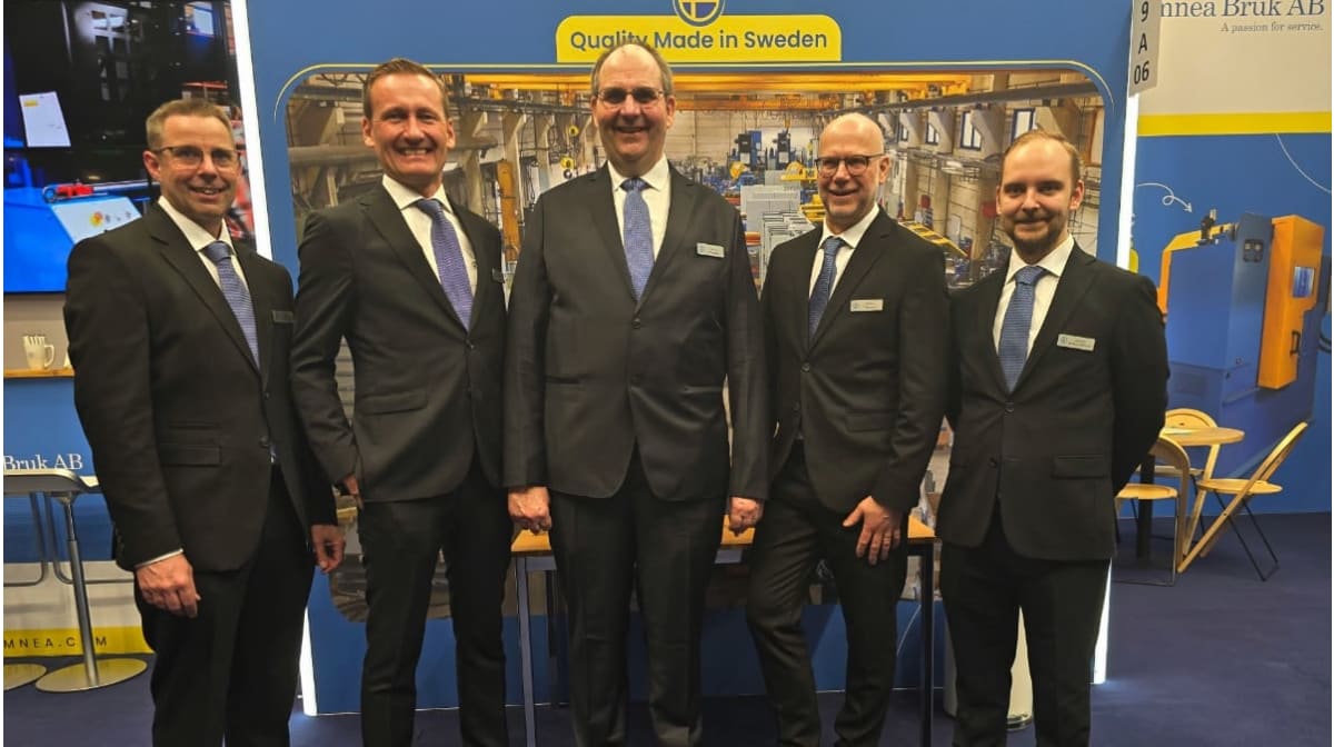 Lämneå Bruk doubles its presence at wire Düsseldorf with two booths and live machinery