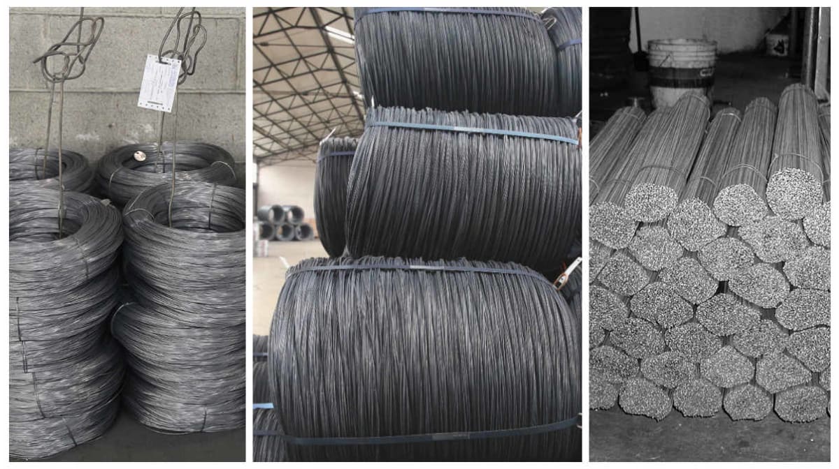 Focus on black annealed wire by Metallurgica Locatelli