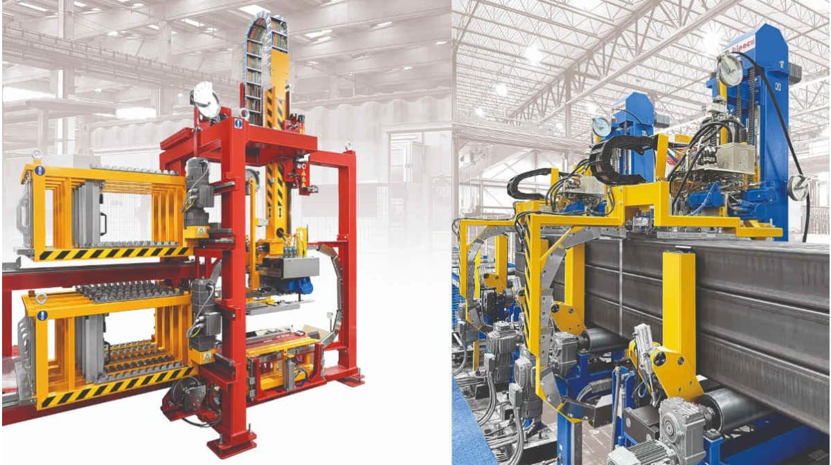 Itipack: tecnologie avanzate di reggiatura per tubi, profili e prodotti lunghi