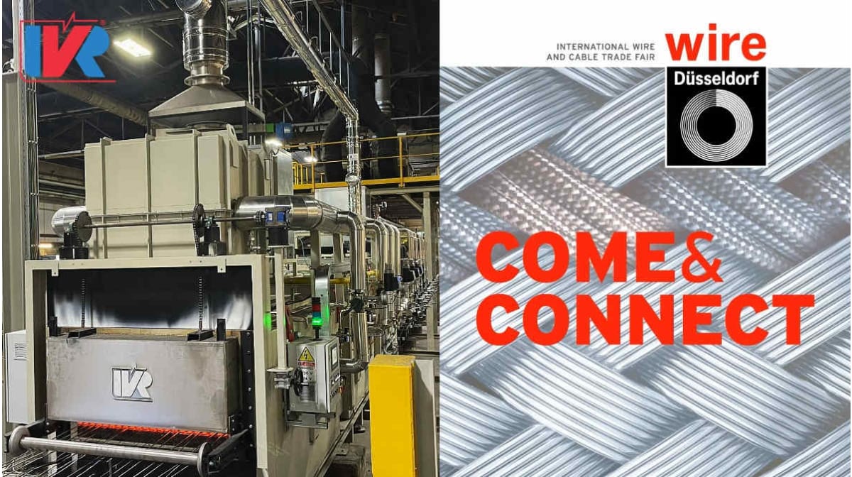 Un nuovo impianto IVR per trattamento di fili con caratteristiche di processo distintive