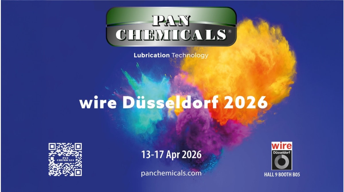 “Driving Innovation in wire drawing.” Interview with Edgardo Vago, Pan Chemicals Spa