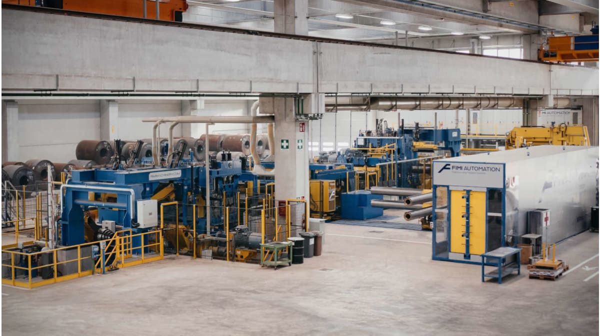 FIMIGroup: integrated solutions for welded tube production and finishing