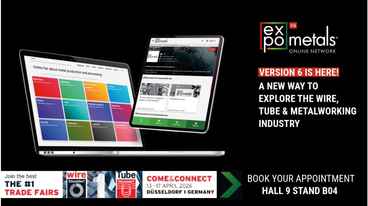 Meet the team behind Expometals.net at wire & Tube Düsseldorf 2026