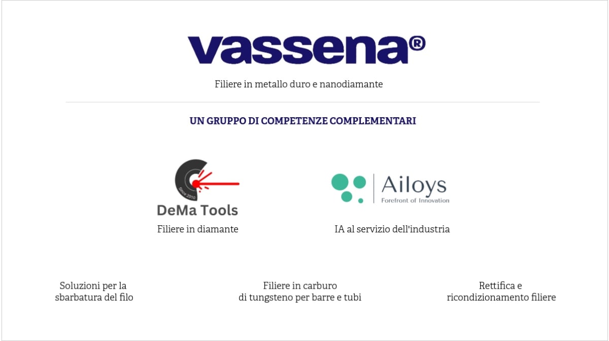 Vassena amplia la propria gamma di prodotti e servizi per il settore filo e tubo