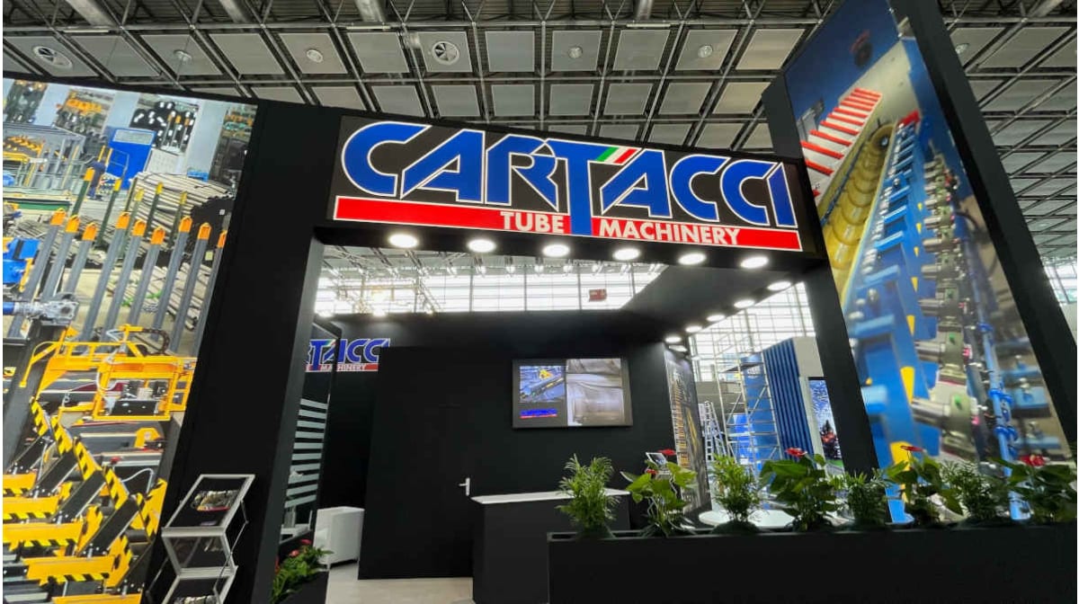 Cartacci Tube Machinery: a growing global presence in tube processing