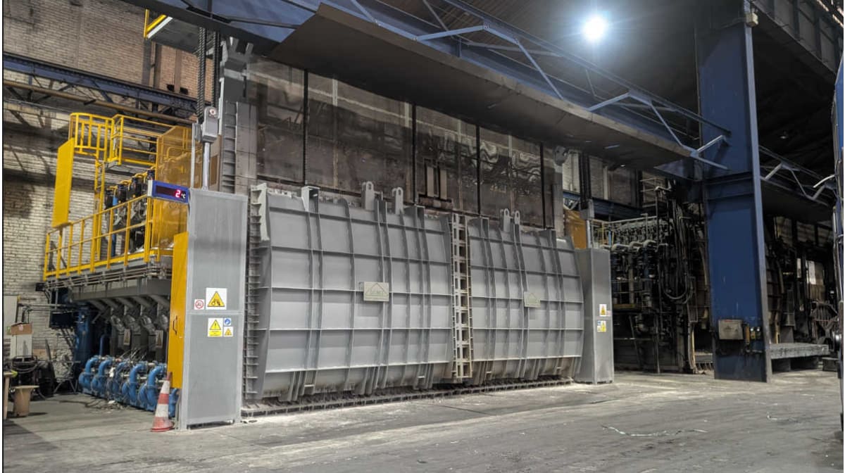 Forno per lingotti fino a 95 tonnellate, tecnologia ICMI per grandi forgiati