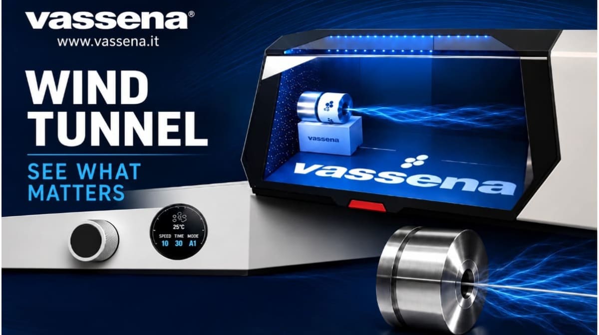 Wind tunnel: how Vassena studies airflow to design custom drawing dies