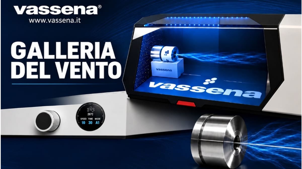 Galleria del vento: così Vassena studia il flusso d'aria per progettare filiere su misura