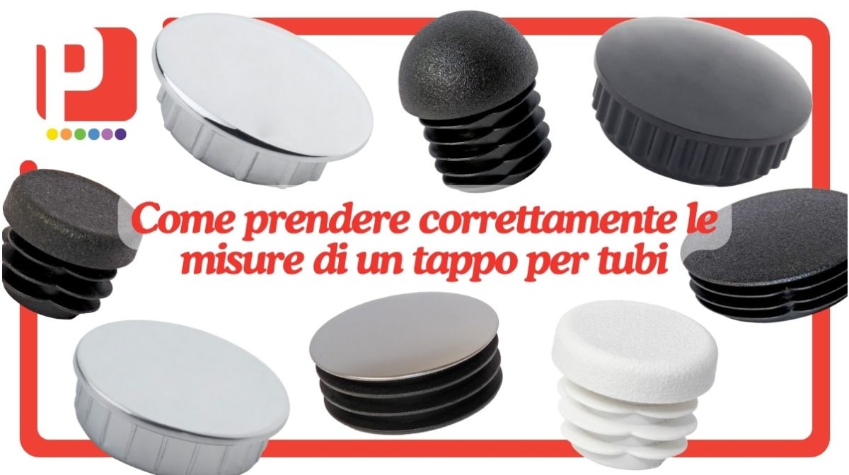 Tappi per tubi tondi Panozzo: inserti in ABS e tappi a lamelle a confronto