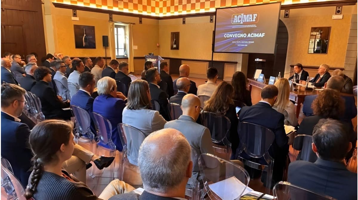 Convegno ACIMAF all’Antica Fratta: incertezza, IA in fabbrica e appuntamento a Padova nel 2027