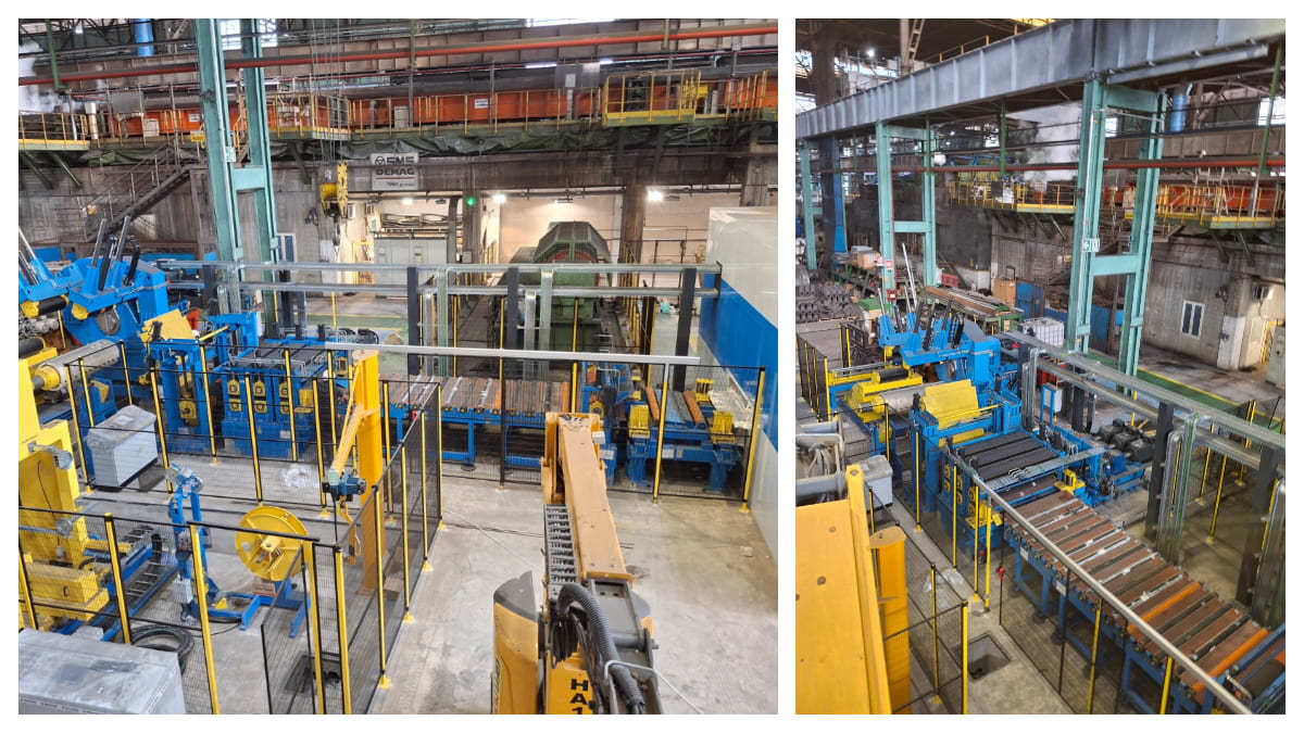 Linea Coil-to-Coil Faspar-Simic, Acciaieria di Terni — vista generale