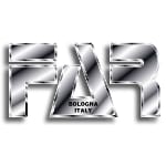 Хромированный логотип FAR с надписью Болонья Италия