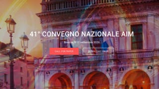 Convegno Nazionale AIM 2026