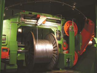 Roll form stranding machines