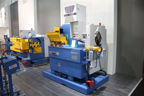 Doppelstauch-Stumpfschweißmaschine